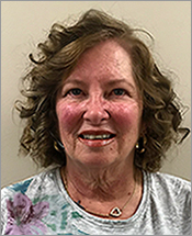 Secretary, Peggy Huddleston